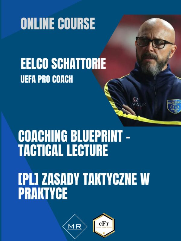 Eelco Schattorie „Coaching Blueprint - Tactical lecture/Zasady taktyczne w praktyce” – szkolenie online